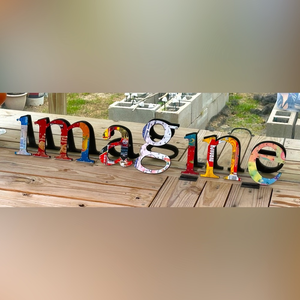 IMAGINE Sign Letters